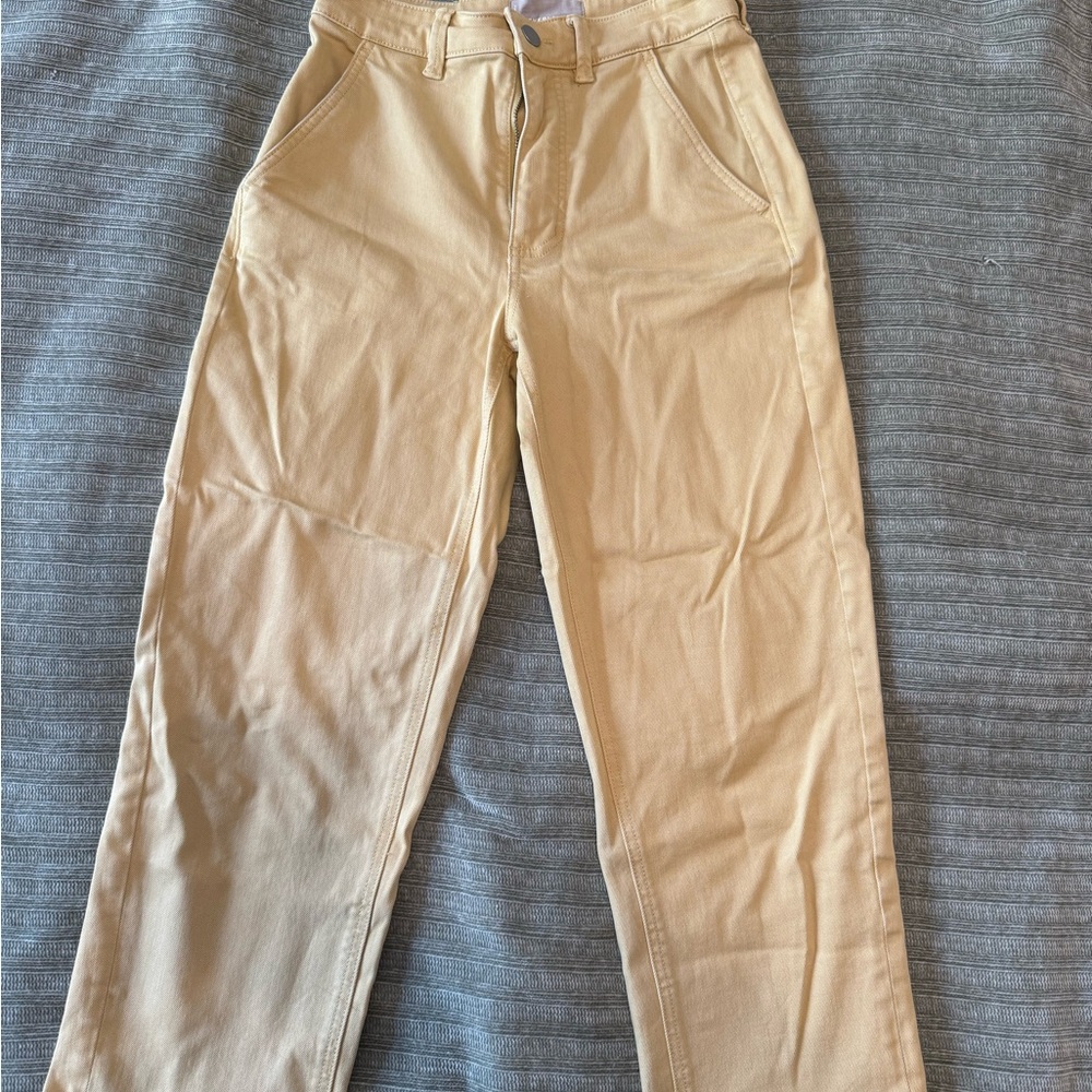 Everlane Women’s Light Yellow Pants